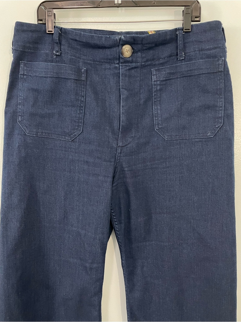 Maeve The Colette Wide-Leg Cropped Jeans Size 33P - Picture 3 of 11